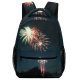 yanfind Children's Backpack Fireworks Events July Summer Festivities Night Independence Sky Midnight Event Festival Year's Preschool Nursery Travel Bag