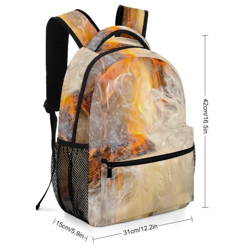 yanfind Children's Backpack Invertebrate Fireman Switzerland Insect Pictures Fire Bee Light  Wood Preschool Nursery Travel Bag