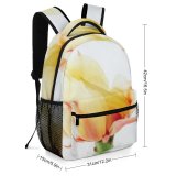 yanfind Children's Backpack  Flower Plant Rose Petal Tulip Bloom Succulent Floral Botanical Bud Sprout Preschool Nursery Travel Bag