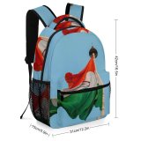yanfind Children's Backpack Freedom Independence Daylight India Flag Republic Windy Outdoors Indian Wind Jaipur Unity Preschool Nursery Travel Bag