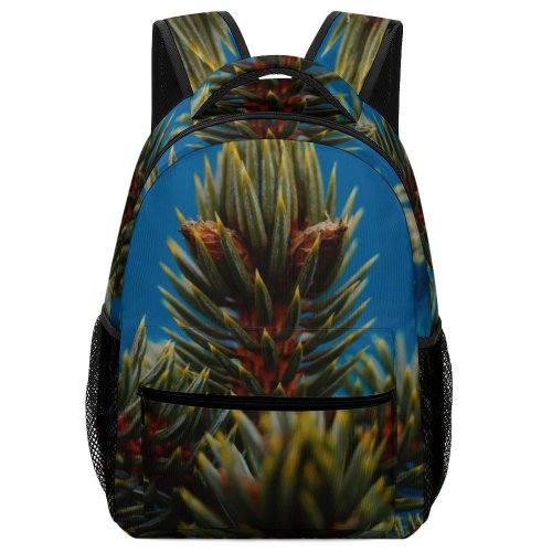 yanfind Children's Backpack Fir Pictures Abies Pine Plant Conifer Тула Tree Images Creative Larch Preschool Nursery Travel Bag