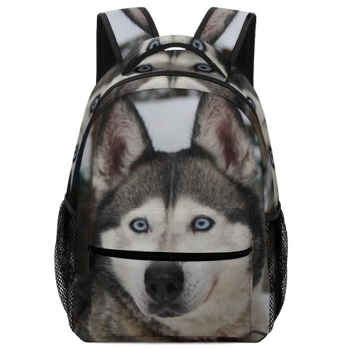 yanfind Children's Backpack Nose Pet Fur Mont Creative Pictures Winter Outdoors Grey Snow Tree Preschool Nursery Travel Bag
