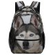 yanfind Children's Backpack Nose Pet Fur Mont Creative Pictures Winter Outdoors Grey Snow Tree Preschool Nursery Travel Bag