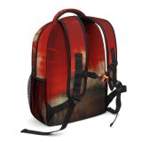 yanfind Children's Backpack Building Mystic Fineart Experimental Mind Pictures Hypnotic Abstract  Free Subconscious Preschool Nursery Travel Bag