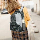 yanfind Children's Backpack Cliff Outdoors Grey Ocean Sea Creative Commons Preschool Nursery Travel Bag