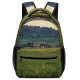 yanfind Children's Backpack Field Grassland Outdoors Countryside Farm Rural Meadow Building Pasture Ranch Housing Grazing Preschool Nursery Travel Bag