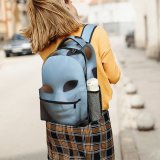 yanfind Children's Backpack Face Halloween Bokeh Conceptual Anonymous Portrait Preschool Nursery Travel Bag