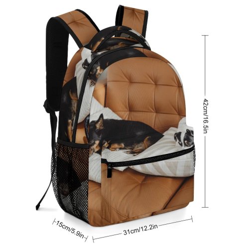 yanfind Children's Backpack Relaxation Furniture Pet Seat Bed Room Family Pillow Dog Rest Sofa Reclining Preschool Nursery Travel Bag