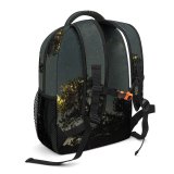 yanfind Children's Backpack Milky Galaxy Pine Plant Outer Creative Starry Way Pictures Outdoors Flora Preschool Nursery Travel Bag