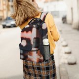 yanfind Children's Backpack  Focus Design Decor Illuminated Lights Depth Electricity Field Hanging Light Bulbs Preschool Nursery Travel Bag