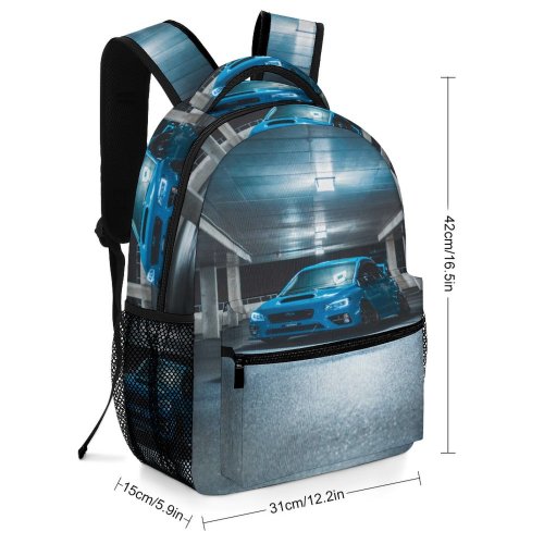 yanfind Children's Backpack Drive Garage Post Metal Design Shiny Illuminate Lamp Fence Artificial Evening Spacious Preschool Nursery Travel Bag