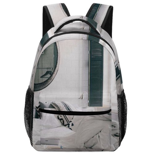 yanfind Children's Backpack Family Design Table Furniture Light Lamp Bed Hospital Mirror Pillow Interior Window Preschool Nursery Travel Bag