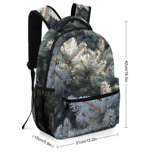 yanfind Children's Backpack Fir Free Wallpapers Pictures Abies Pine Plant Conifer Grey Christmas Tree Images Preschool Nursery Travel Bag