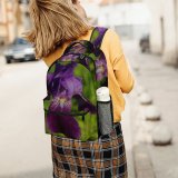 yanfind Children's Backpack  Public Purple Wallpapers Domain Images Plant Flower Preschool Nursery Travel Bag
