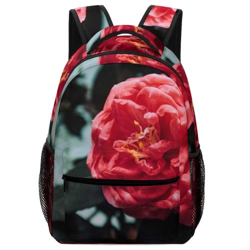 yanfind Children's Backpack  Flower Plant Rose Peony Geranium Pollen Petal Dahlia Preschool Nursery Travel Bag