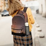 yanfind Children's Backpack Dark Exploration Observatory Astrology Sunset Planet Evening Travel Milky Light Galaxy Preschool Nursery Travel Bag