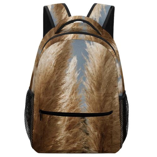 yanfind Children's Backpack Grass Landscape Plants Daylight Downy Outdoors Album Growth Reed Preschool Nursery Travel Bag