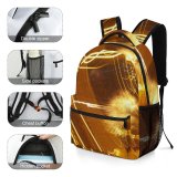 yanfind Children's Backpack Fireworks Night Streaks Light Lighting Heat Graphics Preschool Nursery Travel Bag