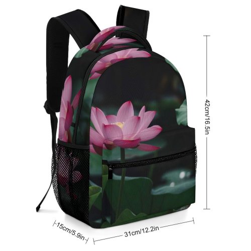 yanfind Children's Backpack  Freshness Focus Beautiful Plant Delicate  Depth Aquatic Field Growth Blooming Preschool Nursery Travel Bag
