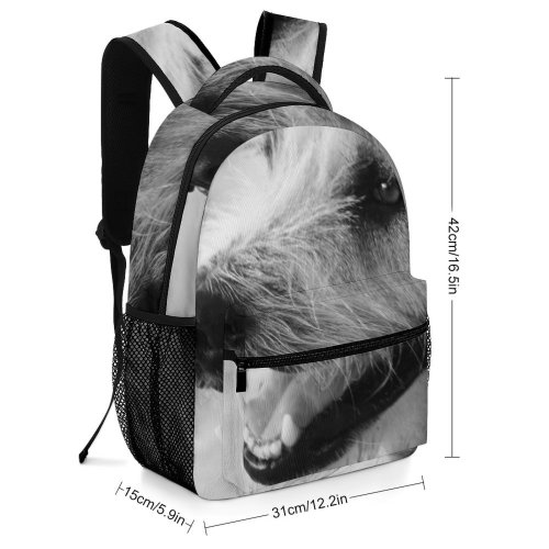 yanfind Children's Backpack Dog Pet Wallpapers Pictures Grey Creative Images Snout Commons Preschool Nursery Travel Bag