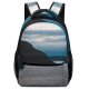 yanfind Children's Backpack Land Outdoors Ocean Sea Shoreline Coast Island Newfoundland Promontory Public Domain Preschool Nursery Travel Bag