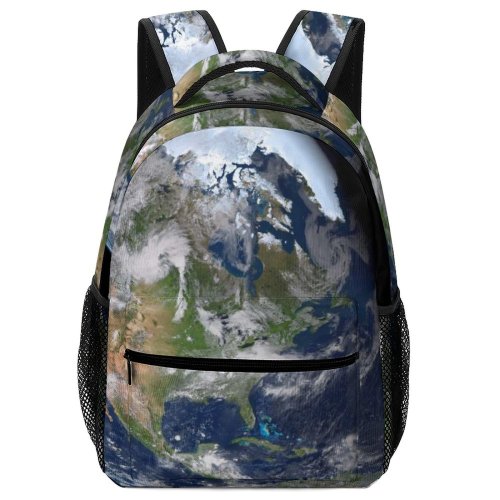 yanfind Children's Backpack Dark Solar Science Discovery Planet Technology Space Galaxy Cosmos Globe Website Preschool Nursery Travel Bag