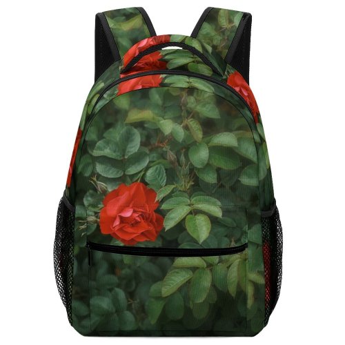 yanfind Children's Backpack  Flower Plant Rose Geranium Vegetation Petal Bush Preschool Nursery Travel Bag