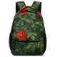yanfind Children's Backpack  Flower Plant Rose Geranium Vegetation Petal Bush Preschool Nursery Travel Bag