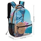 yanfind Children's Backpack Girl Handmade Clothes Design Scarf Fashionable Stylish Bag Accessory Travel Woven Lady Preschool Nursery Travel Bag
