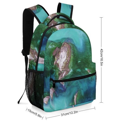 yanfind Children's Backpack Beach River Pictures Sea Outdoors Fish Kazakhstan Free HQ Fjord Land Preschool Nursery Travel Bag