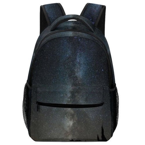 yanfind Children's Backpack Dark Exploration Planet Milky Space Nebula Galaxy Cosmos Astronomy Outdoors Starry Preschool Nursery Travel Bag