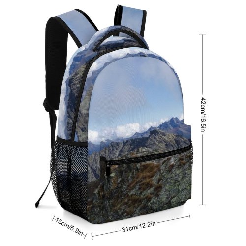yanfind Children's Backpack Landscape Peak Wilderness Activities Slope Wallpapers Pictures Outdoors Stock Free Range Preschool Nursery Travel Bag