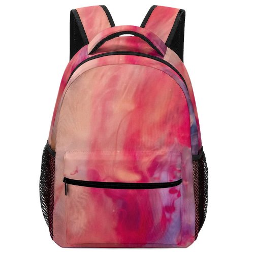 yanfind Children's Backpack Mixture Abstract Inkdrops Colour Purple Editing Texture Art Wallpapers Burst Creative Preschool Nursery Travel Bag