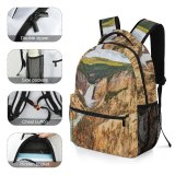 yanfind Children's Backpack National River Canyon Valley Pictures Outdoors Stock Waterfall Wyoming Free Park Preschool Nursery Travel Bag