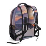 yanfind Children's Backpack Bay Picturesque Serene Amazing Freedom Coast Dark Journey Tourism Discover Forest Rocky Preschool Nursery Travel Bag
