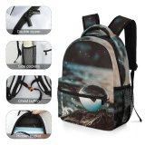 yanfind Children's Backpack Fair H Ball Landscape Daylight Glass Outdoors Seashore O Reflection Preschool Nursery Travel Bag