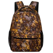 yanfind Children's Backpack Ground Texture Leaf Leaves Foliage Dry HQ Fall Autumn Soil Forest Tree Preschool Nursery Travel Bag