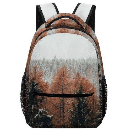 yanfind Children's Backpack Abies Pine Plant Domain Spruce Pictures Winter Tree Fir Wood Public Preschool Nursery Travel Bag