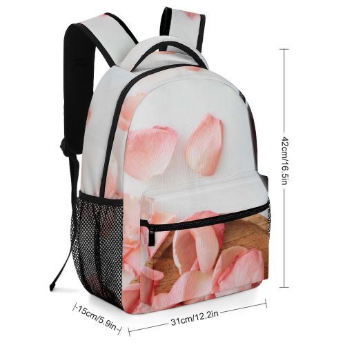 yanfind Children's Backpack Floral Dark Pastel Design Decor Delicate Perfume Flask Soft Tender Preschool Nursery Travel Bag