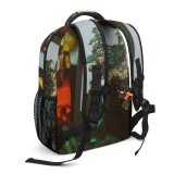 yanfind Children's Backpack  Tree Focus Photo Design Decor Shiny  Xmas Ball Season Depth Preschool Nursery Travel Bag