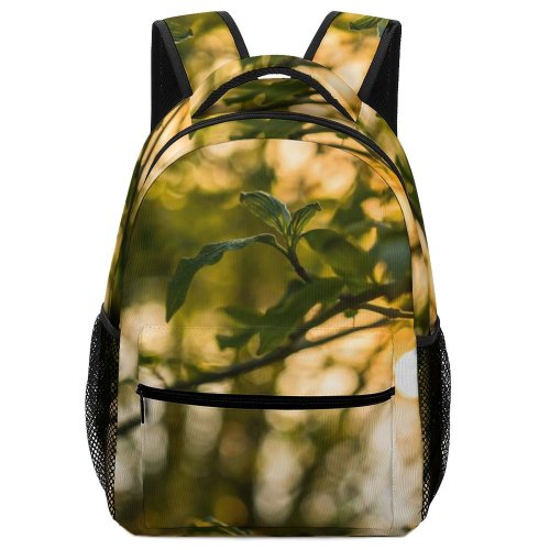 yanfind Children's Backpack Flora Bokeh Farm Summer Beautiful Garden Branch Growth Flower Preschool Nursery Travel Bag