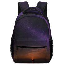 yanfind Children's Backpack Outer Galaxy Planet Astronomy Outdoors Nebula  Moonrise Mars Images Milky Night Preschool Nursery Travel Bag