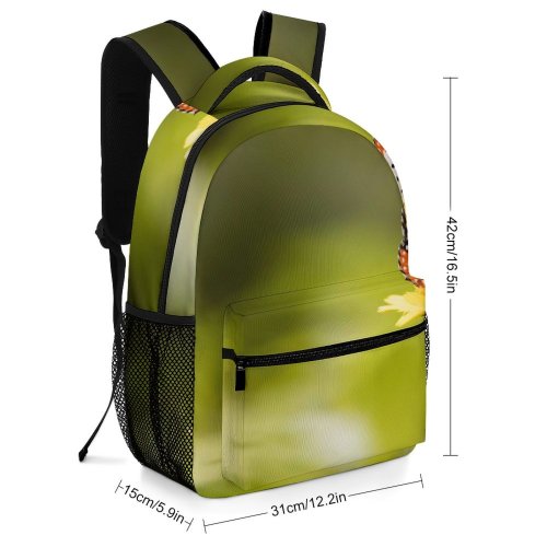 yanfind Children's Backpack Butterfly Insect Invertebrate Monarch Plant Pollen Photo Stock Preschool Nursery Travel Bag