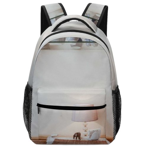 yanfind Children's Backpack Family Simplicity Design Lamp Home Simple Cozy Wood Decorations Table Room Sofa Preschool Nursery Travel Bag