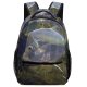 yanfind Children's Backpack Fish Sea Ocean Sand Underwater Beach Diving Hairfinned Silverfish Marine Biology Organism Preschool Nursery Travel Bag