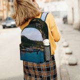 yanfind Children's Backpack Bay Stavanger Beautiful Forest Norway Port Landscape Daylight Travel Island Marina Beach Preschool Nursery Travel Bag