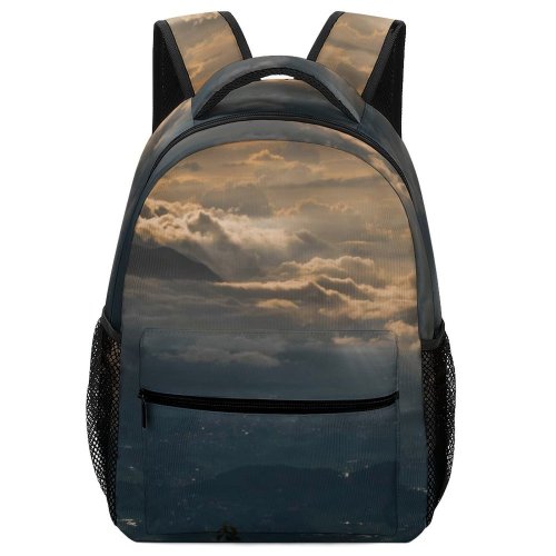 yanfind Children's Backpack Cloud Sky Outdoors Phulchowki Ryale Nepal Cumulus  Range Sunset Preschool Nursery Travel Bag