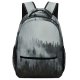 yanfind Children's Backpack Grey Tree Plant Abies Fir Pine Conifer Fog Zabljak Montenegro Spruce Outdoors Preschool Nursery Travel Bag