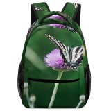 yanfind Children's Backpack Flower Plant  Butterfly Insect Invertebrate Thistle Asteraceae Bee Honey Preschool Nursery Travel Bag