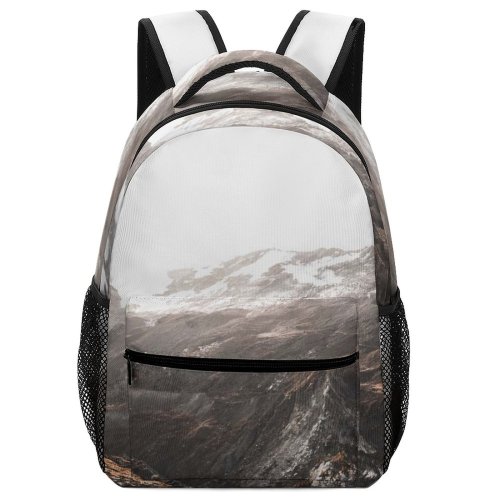 yanfind Children's Backpack Landscape Zermatt Switzerland Rock Canyon Treesforest Pictures Outdoors Snow Tree Alpine Preschool Nursery Travel Bag